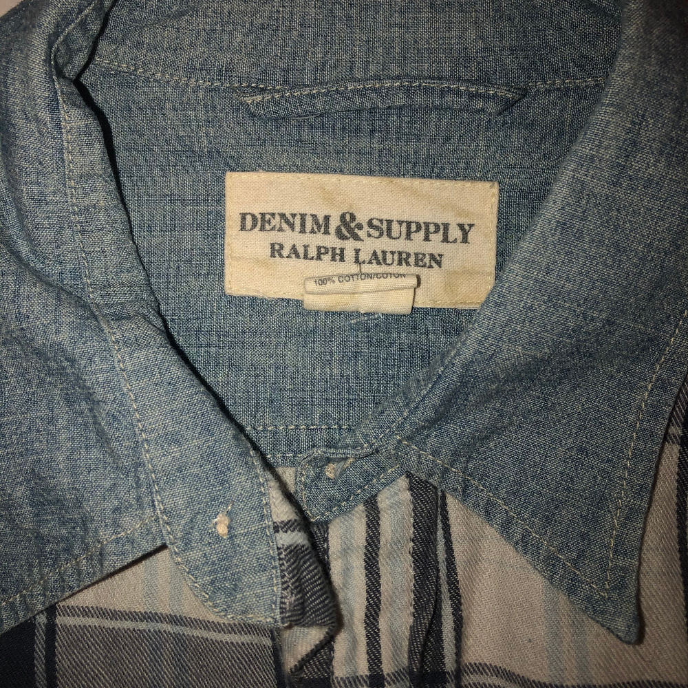Ralph Lauren Denim Supply Plaid Shirt - Picture 4 of 6